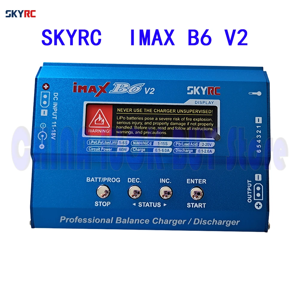 Балансирующее зарядное устройство SKYRC 60 Вт IMAX B6 V2 6A Lipo с ЖК-дисплеем | Инструменты