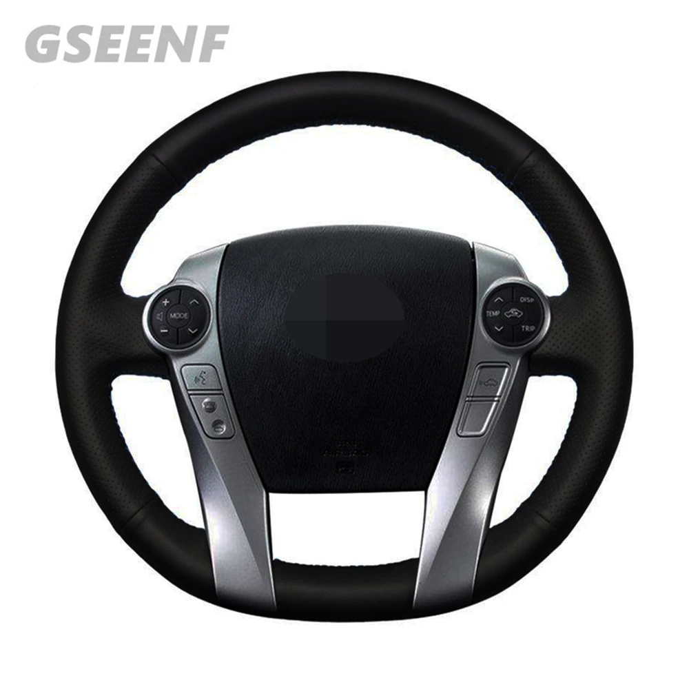 Car Steering Wheel Cover For Toyota Prius 30(XW30) 2009 2015 Prius C(US