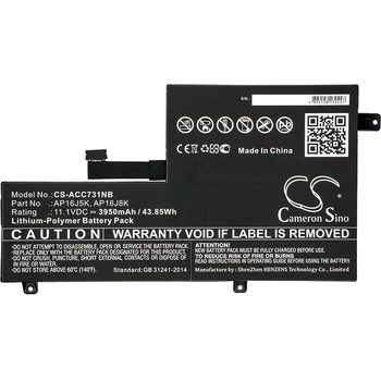 

Cameron Sino 3950mAh Battery For Acer C731,C731-C7P9,C731-C7UZ,C731-C8LF-CA,C731-C8VE,Chromebook 11 N7,AP16J5K,AP16J8K