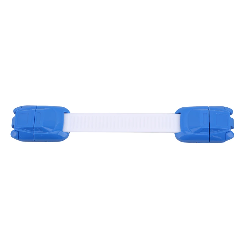 Royal blue Многофункциональный замок безопасности для детей и длинный ящик для шкафа, анти-захват замок холодильника, товары для ухода за ребенком - Цвет: Royal blue