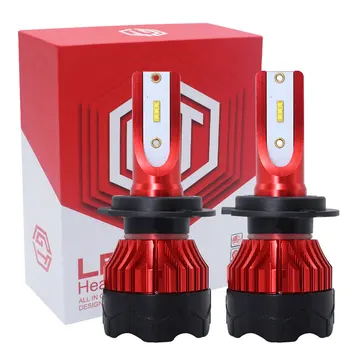 

2PCS LED H4 Car Headlights H1 H3 H7 H11 9005 9006 9004 9007 880 LED Bulb 16000LM 6000K 12V 24V LED Fog Lamp