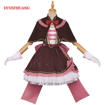 

VEVEFHUANG Anime Boku no MY HERO ACADEMIA Uraraka Ochaco Cosplay Costume Flower Festival Kimono Uniform Full set NEW Halloween