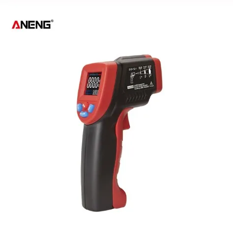ANENG GM550B+ цифровой инфракрасный термометр измеритель влажности Метеостанция измеритель температуры измеритель влажности лазерный термометр - Цвет: Красный