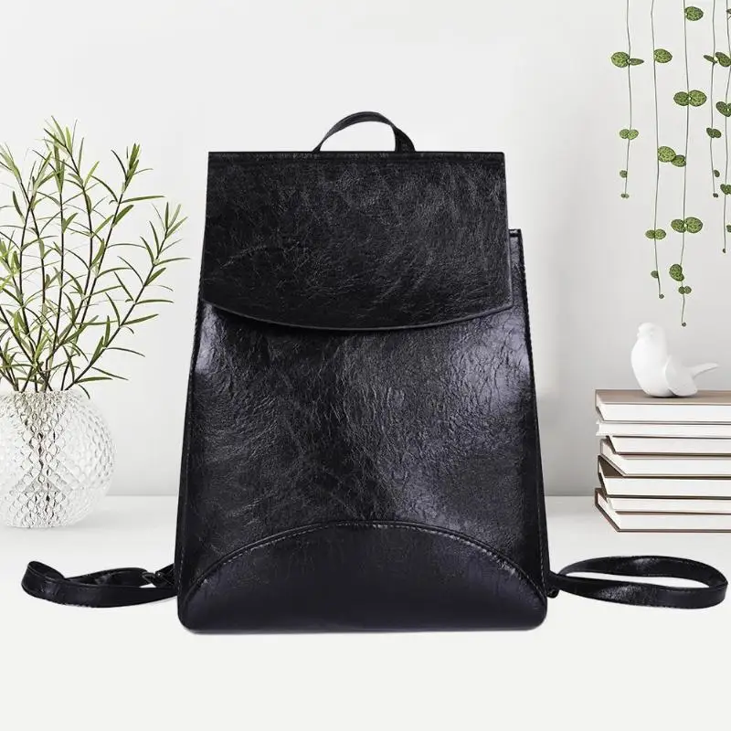 Женские модные новые сумки mochilas, одноцветные рюкзаки для путешествий, Женский ранец из искусственной кожи, школьные сумки для девочек-подростков