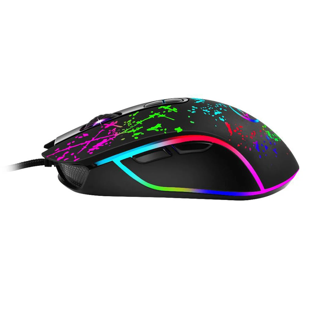 USB Wired Gaming Mouse 8 Buttons 3200DPI Optical Computer Mouse Gamer Mice for PC Laptop Notebook Game Mouse 2019 New