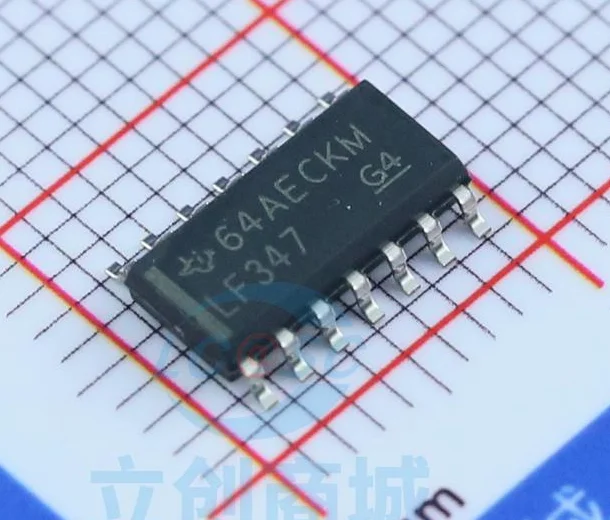

1 шт. в партии LF347DR LF347 SOIC-14 абсолютно новый и оригинальный