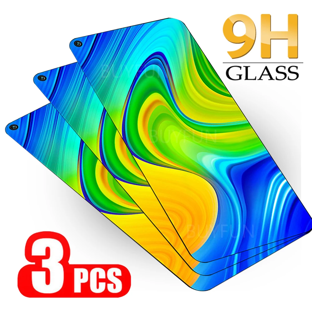 3 шт. закаленное стекло для xiaomi redmi Note 9 Защита экрана очки на redme Note9 не Notes Защитная
