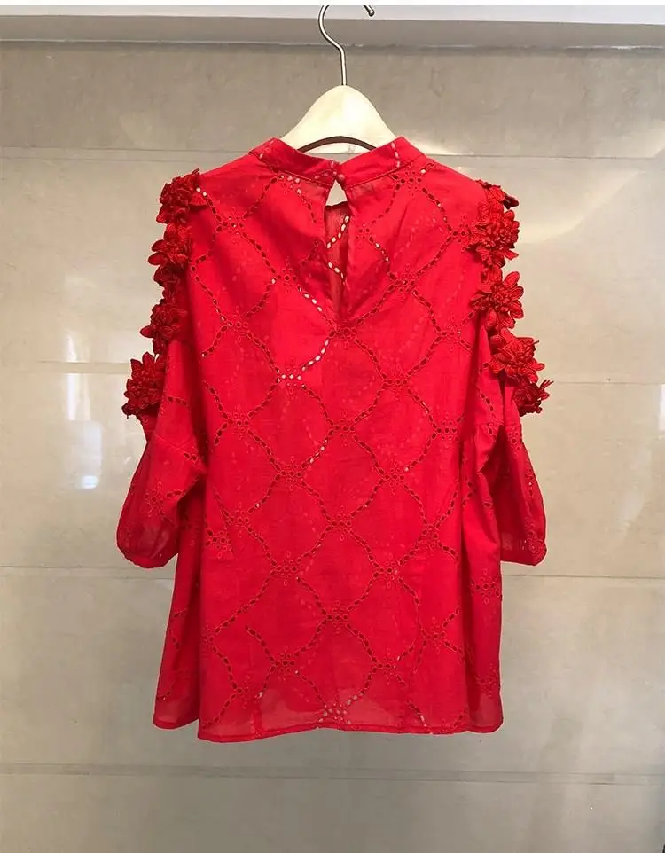 Блуза с вышивкой, женские топы, повседневная женская рубашка, Blusas Mujer