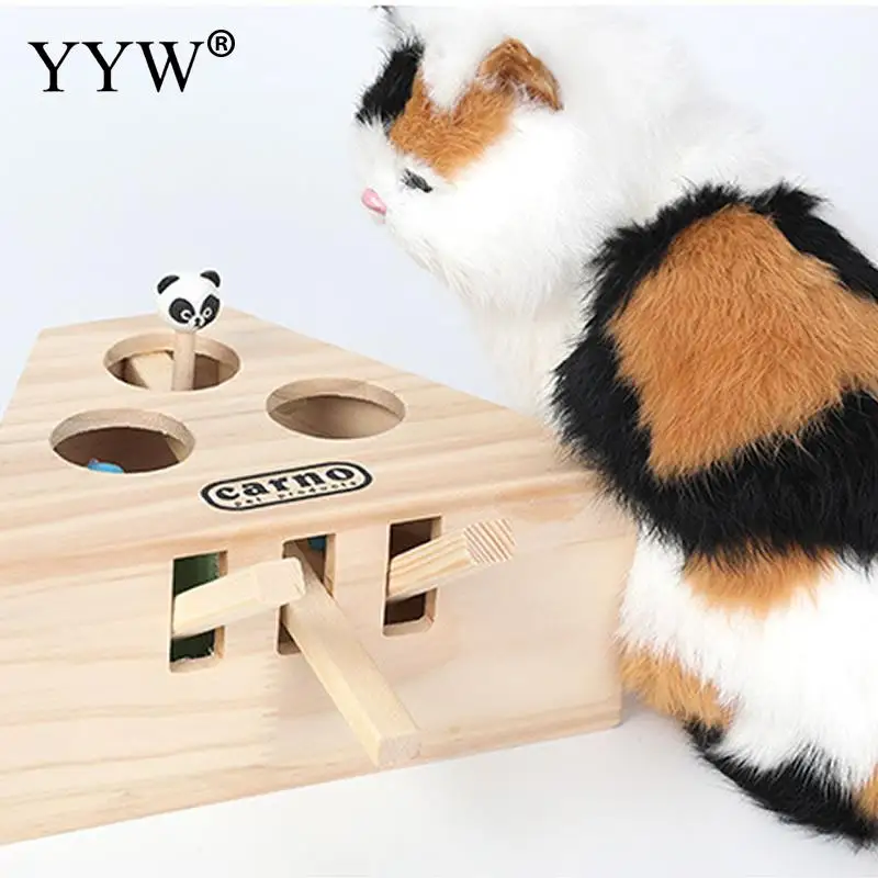 Игрушки для кошек в помещении из массива дерева кошки Охота игрушка Интерактивная 3/5 с круглыми Мышь сиденья нуля интерактивные Алмазная вышивка "Кошки Играют" игрушка-лучший подарок
