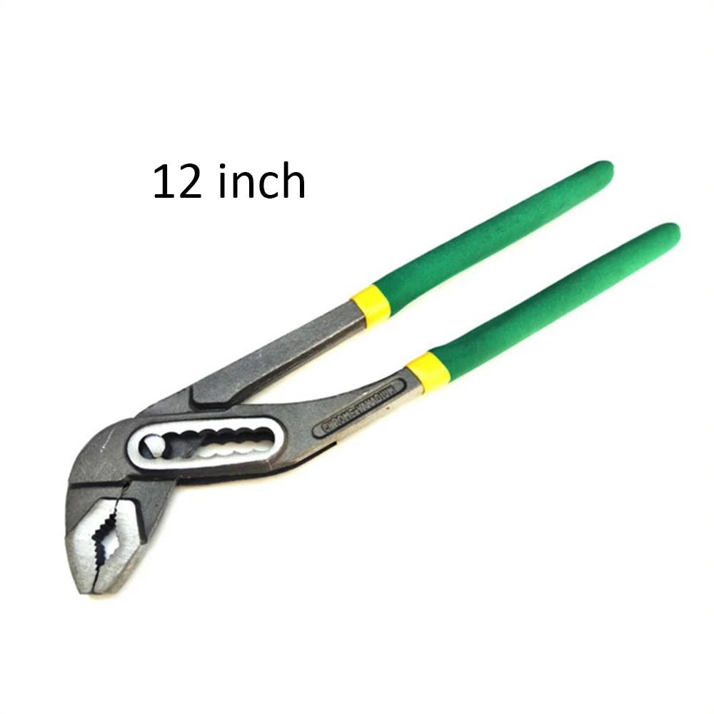 

8/10/12 inch Adjustable Water Pump Pliers Pipe Tongue-and-groove Pliers Hand Tool Multi-function Wrench Grip Pipe Wrench