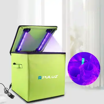 

PULUZ 30cm UV lamp Sterilizer Box Household Germicidal Storage Bag Disinfection Box For Phone,Underwear,Keys, Toothbrush,Toy