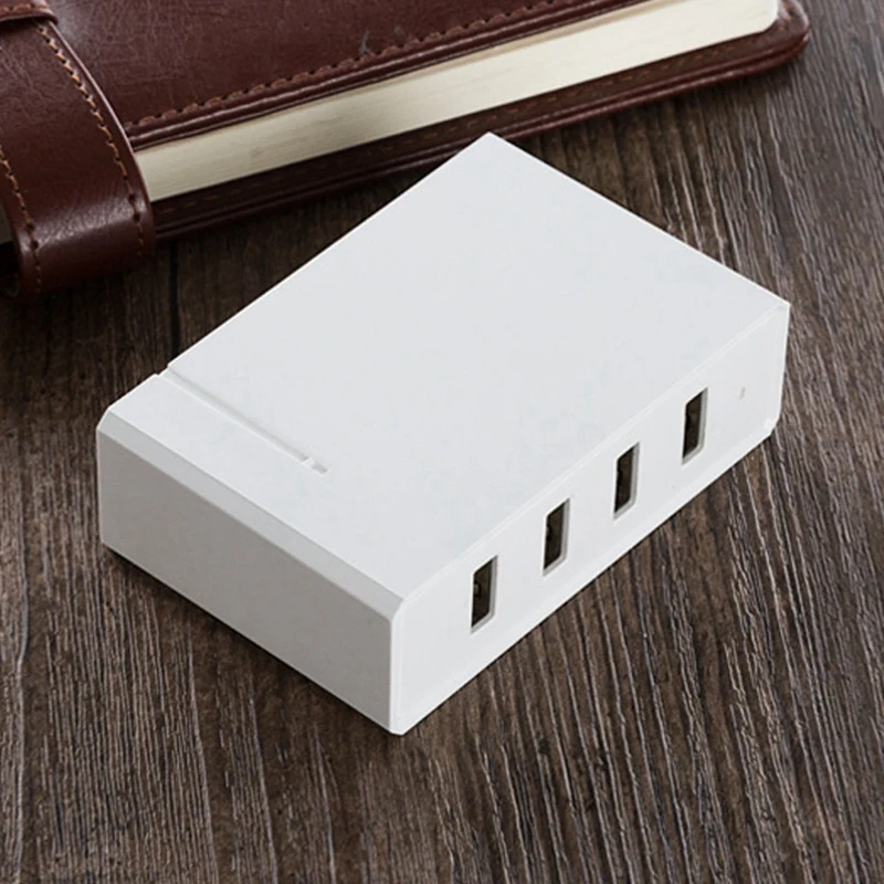 Мульти Порты и разъёмы Usb Зарядное устройство с подставка для мобильного телефона, 4-Порты и разъёмы usb-хаб быстрого настольная зарядная станция Usb адаптер(штепсельная вилка европейского стандарта