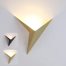 

minimalist Triangular Wall Lamp Nordic style Indoor Wall Lamps Living Room Lights Simple decoration light 3W AC85-265V