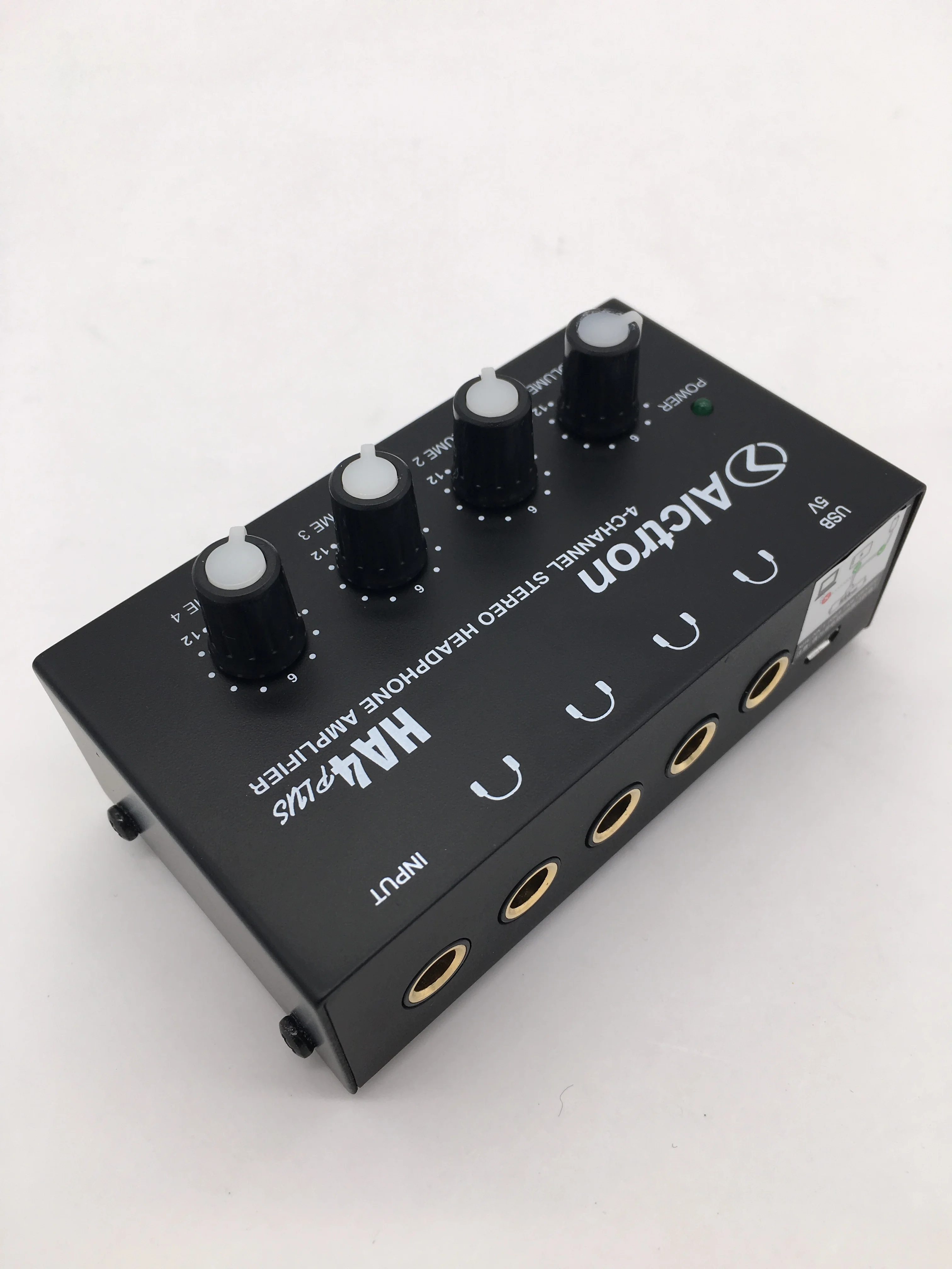 Модернизированный ALCTRON HA4plus 4-канальный стерео мини-усилитель для наушников USB интерфейс работает запись студийные наушники сплиттер