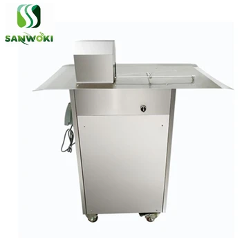 

Semi-automatic electric vertical hot dog Clipper Tying Machine Sausage Tying Machine salami linker machine tie wire machine