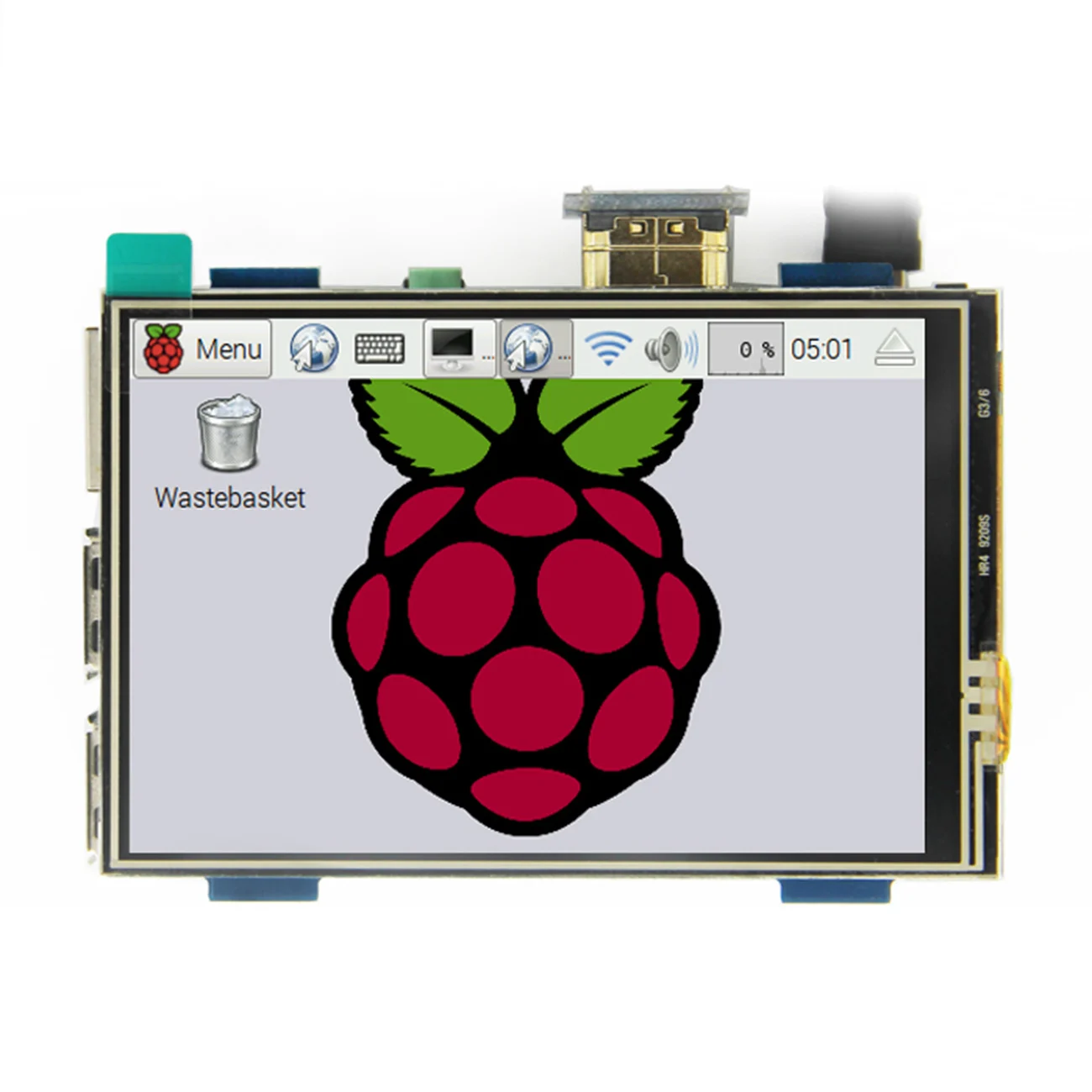 Для Raspberry pi 3,5-дюймовый сенсорный HDMI ЖК-дисплей модуль совместим с Raspberry Pi 2/3 B+ ЖК-сенсорный цветной дисплей