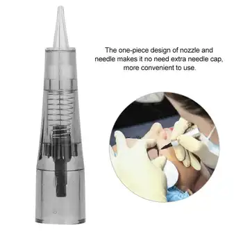 

10Pcs/Set Professional Disposable Painless Eyebrow Tattoo Cartridge Needles for Tattoo Machine Pen Tattoo Supplies