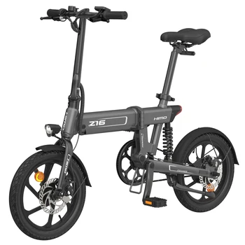 

HIMO Z16 16 Inch Folding Power Assist Electric Bicycle Moped E-Bike Electric Bike 80KM Range 10AH