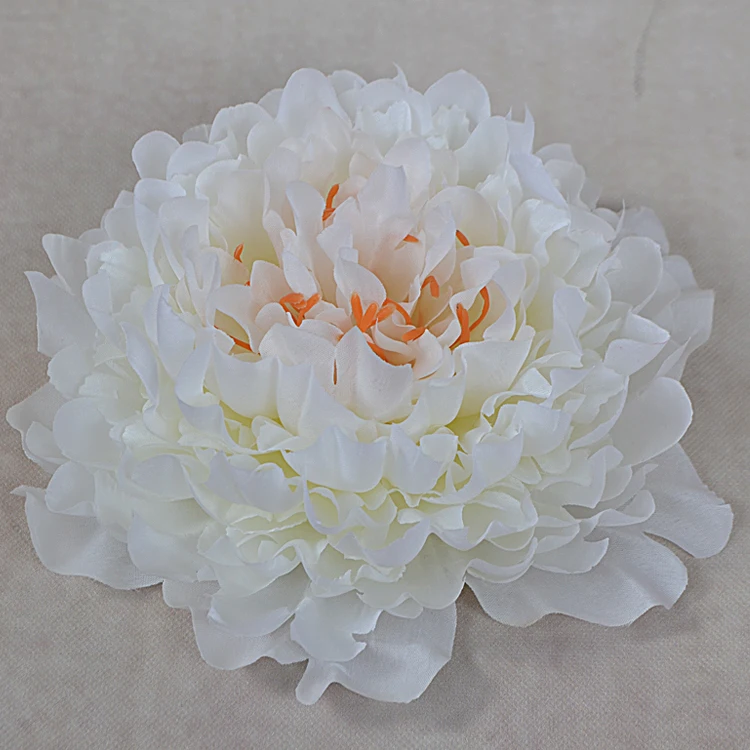 10 piezas de cabezas de flores artificiales peonica Diy boda corona hogar, декор для отелей flor falsa, многоцветный