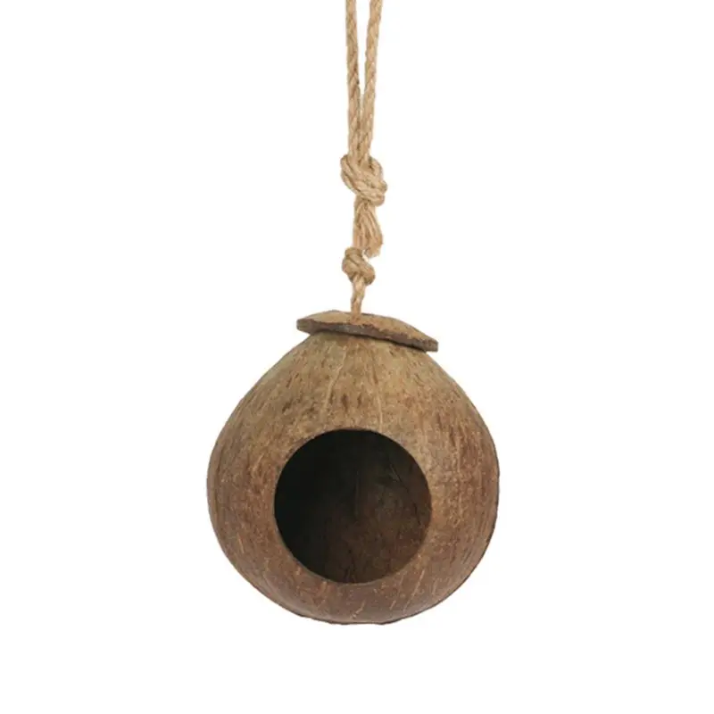 Coconut Shell Bird House Tiger Skin Pearl Bird Parrot Nest Nest Warm Anti-bite