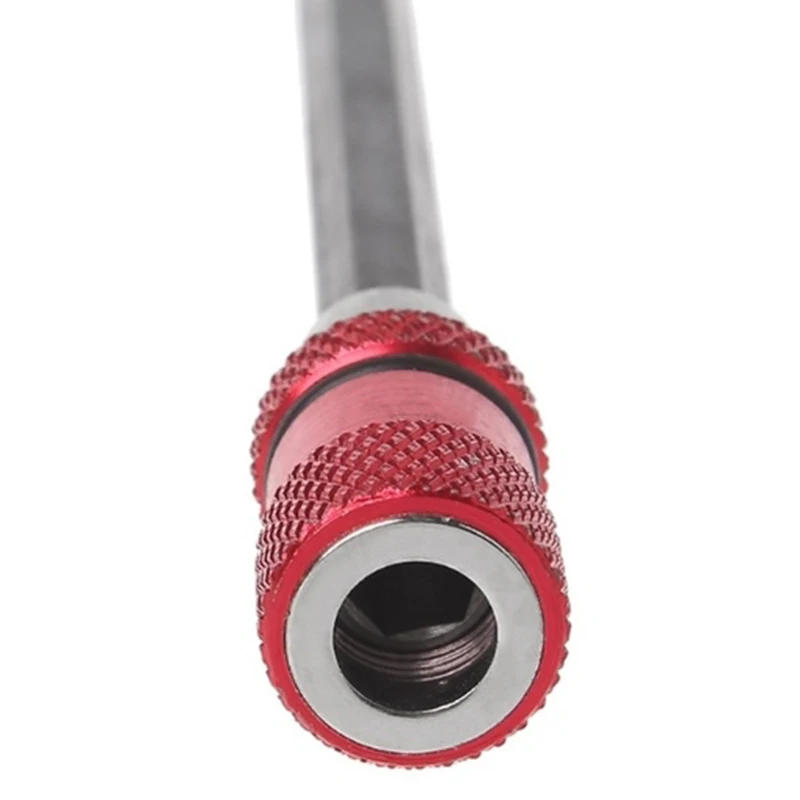 Hex Shank Electric Drill Magnetic Screwdriver Bit Holder Stainless Steel Magnetism Limit Adjustable Extension Rod