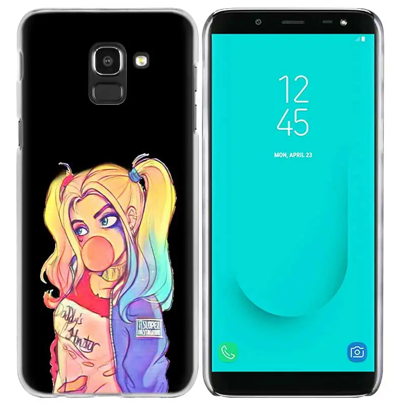 Джокер Отряд Самоубийц "," Харли Квинн "Чехол для samsung Galaxy S10 S10e 5G S9 S8 S7 край M40 M30 M20 M10 J8 J6 J4 плюс
