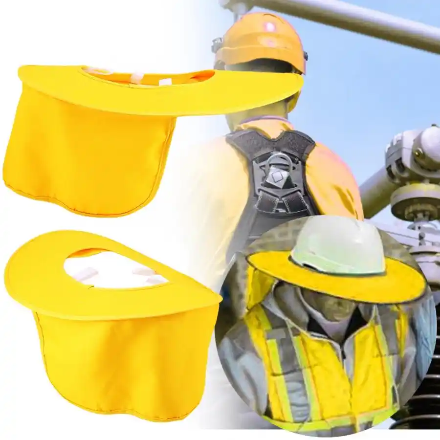 hard hat sun visor shield