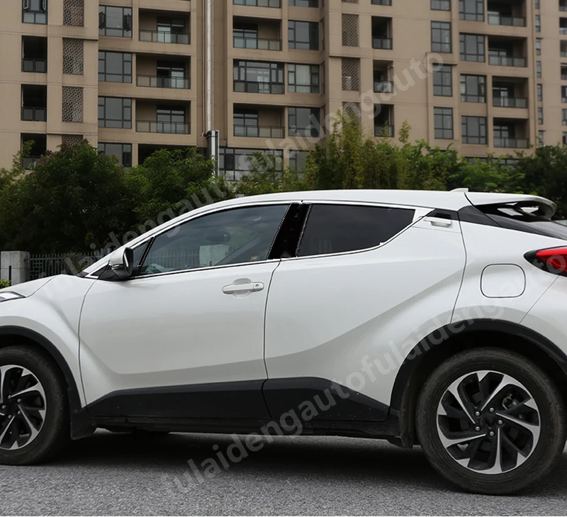12 шт. для Toyota C-HR CHR- рама для дверного окна формование порогов отделка автомобиля Стайлинг Аксессуары