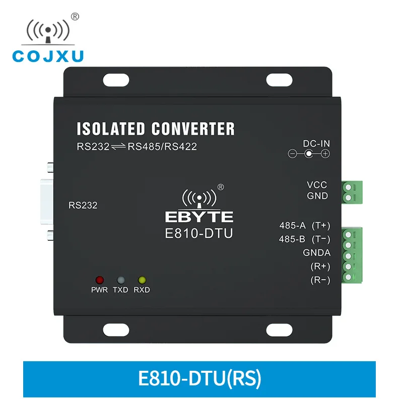 COJXU Industrial Grade Super Cost-effective Isolated Bidirectional Converter  E810-DTU(RS)  Combined EIA / TIA Aluminum Shell industrial grade isolated usb to rs485 422 converter support usb to 2 way rs485 2 way rs485 422 ft4232hl chip