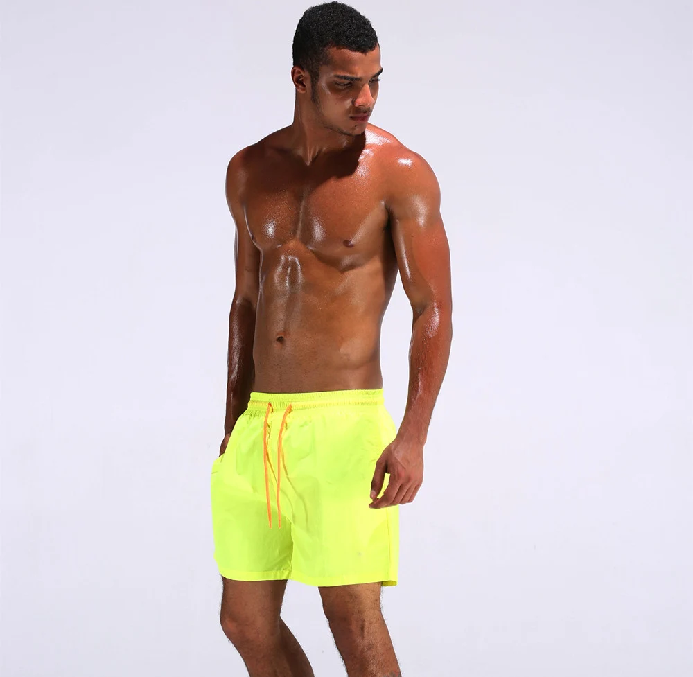 2020 High Waist Mens Swim Briefs Quick-Drying Swimwear GYM Underpants Sexy Male Beach Shorts