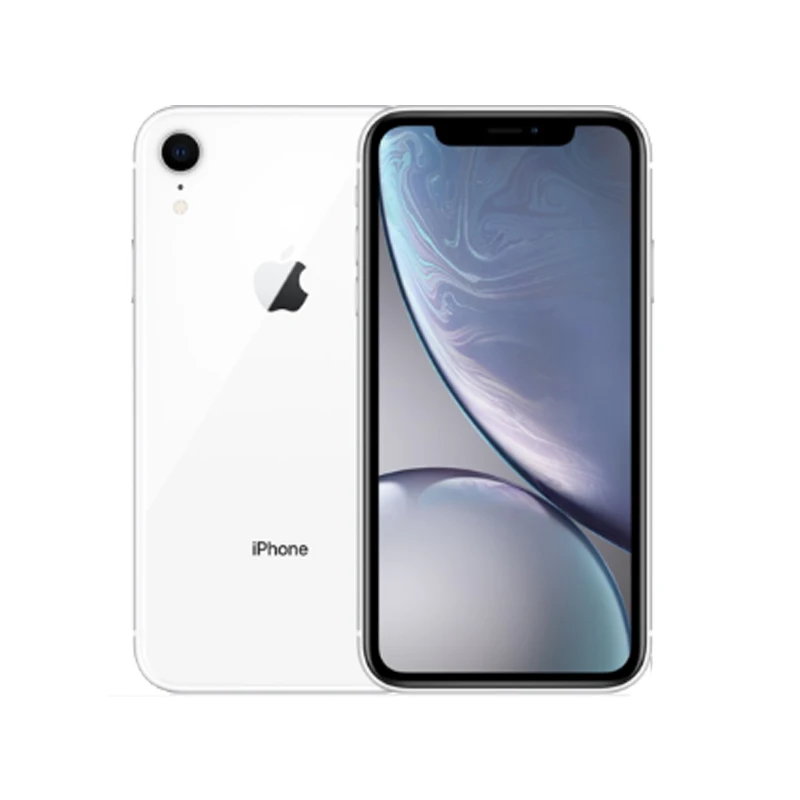 Apple iPhone XR Used Unlocked Original Phone 6.1In Super Retina HD Display 64/128/256GB A12 IOS 4G LTE fast charging Smart Phone