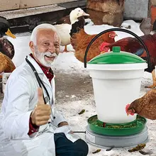 

Poultry Drinker Heater Base Automatic Pet Constant Temperature Water Heater Chicken and Duck Winter Drinking Water Deicer