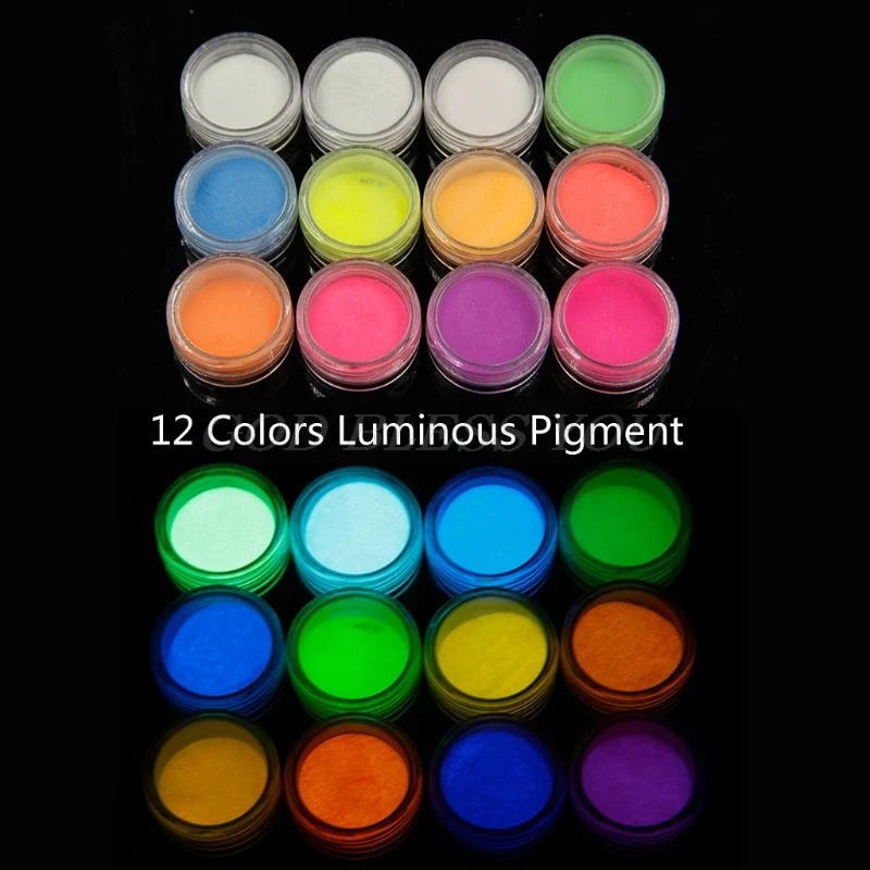 12 Color/Set Resin Jewelry Colorant Dye Mica Pearl Pigment Superfine Powder Resin Dye Craft