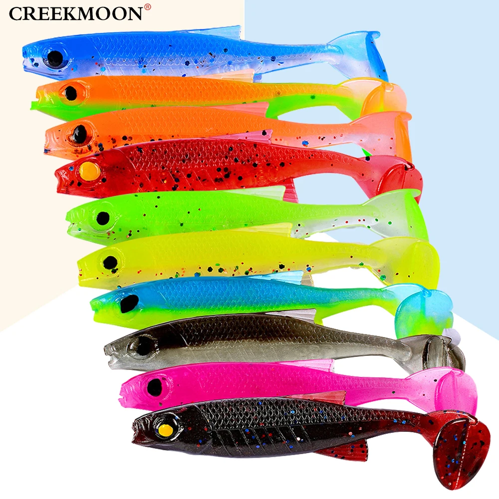 Приманка рыболовная силиконовая в виде червя 70 мм 2 5 г 10 шт./лот | Спорт и