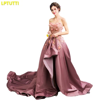 

LPTUTTI Appliques Embroidery New For Women Elegant Date Ceremony Party Prom Gown Formal Gala Events Luxury Long Evening Dresses