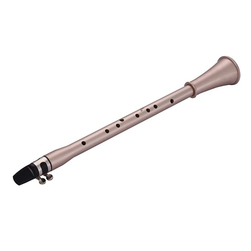 Мини Простой кларнет саксофон компактный кларнет-саксофон ABS Материал музыкальный духовой инструмент для начинающих с сумкой для переноски