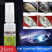 Vehemo водонепроницаемый для глаз Стекло es автомобильный прочный размораживатель автомобиля анти-туман агент авто Анти-туман агент стеклянный шлем Гидрофобный