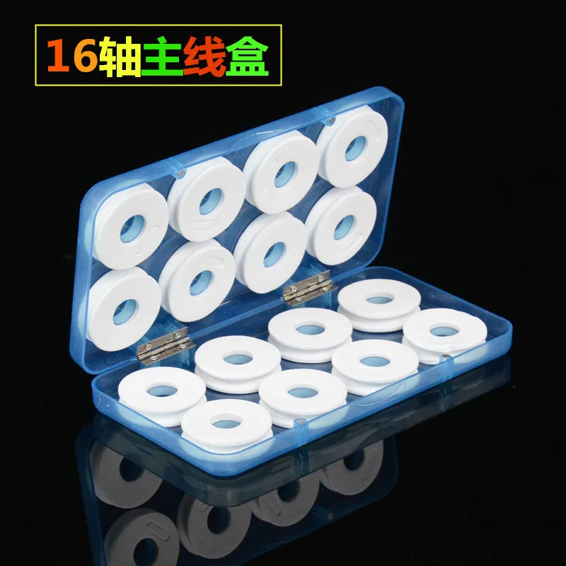 

Factory Supply of Goods Transparent Principal Line Box Silica Gel 16 8-Axis 6-Axis Group Coil Box Fishing Gear