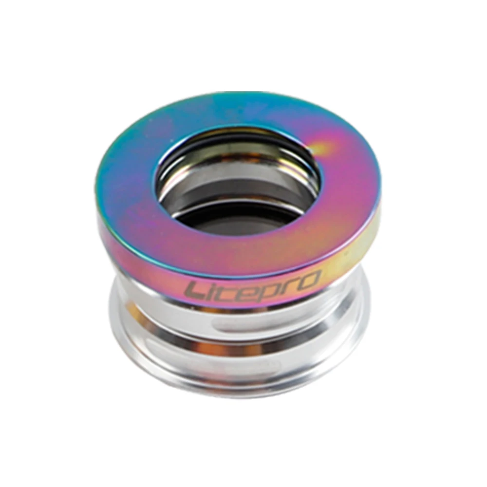 Litepro 44mm Built-in Bearing Headset Aluminum Alloy CNC Titanium-plating Da-hon Folding Bike Headset