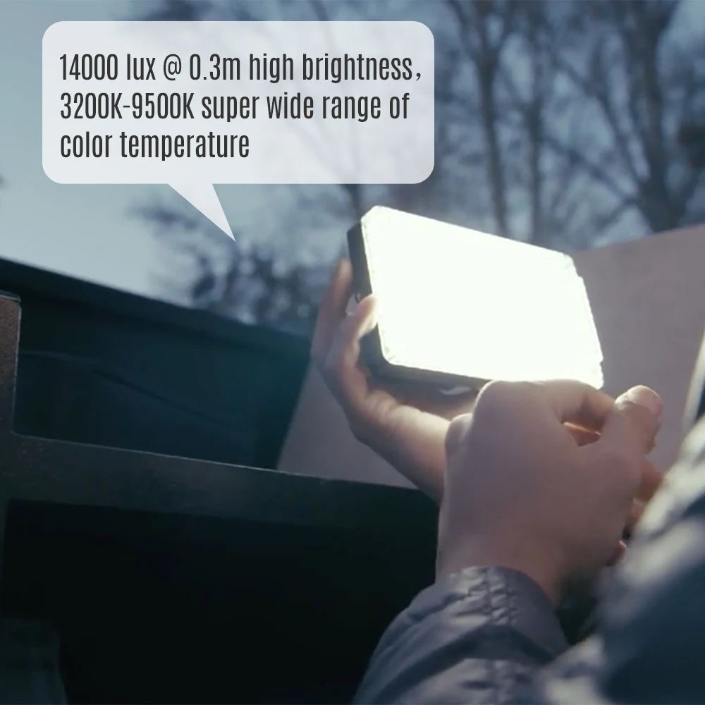 Aputure AL F7 портативный светодиодный светильник для видеосъемки панель 3200 K 9500