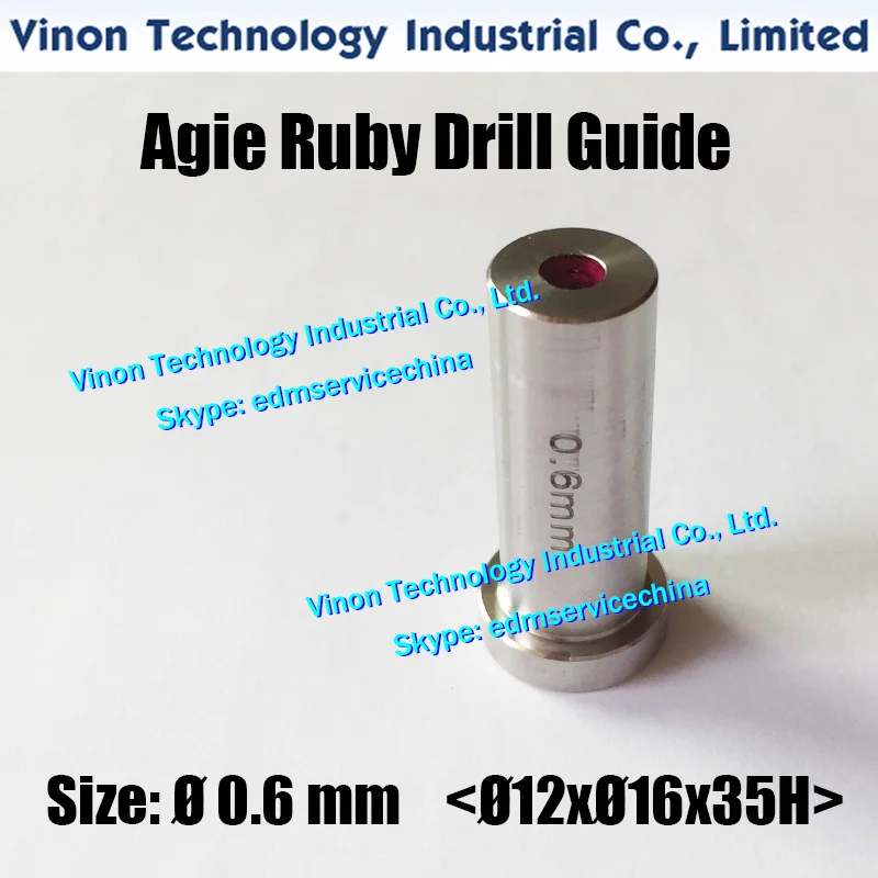 

0.6mm Agie Electrode Guide for Actspark SD1,Drill20,HD30 335009852,335009073,335009074,335009075,335009076,335009077,335013223