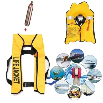 

Water Sports Swiming Fishing Survival airbag Jacket Adult Swimming Boating Kayak Life Jacket Vest Inflatable Life Jacke