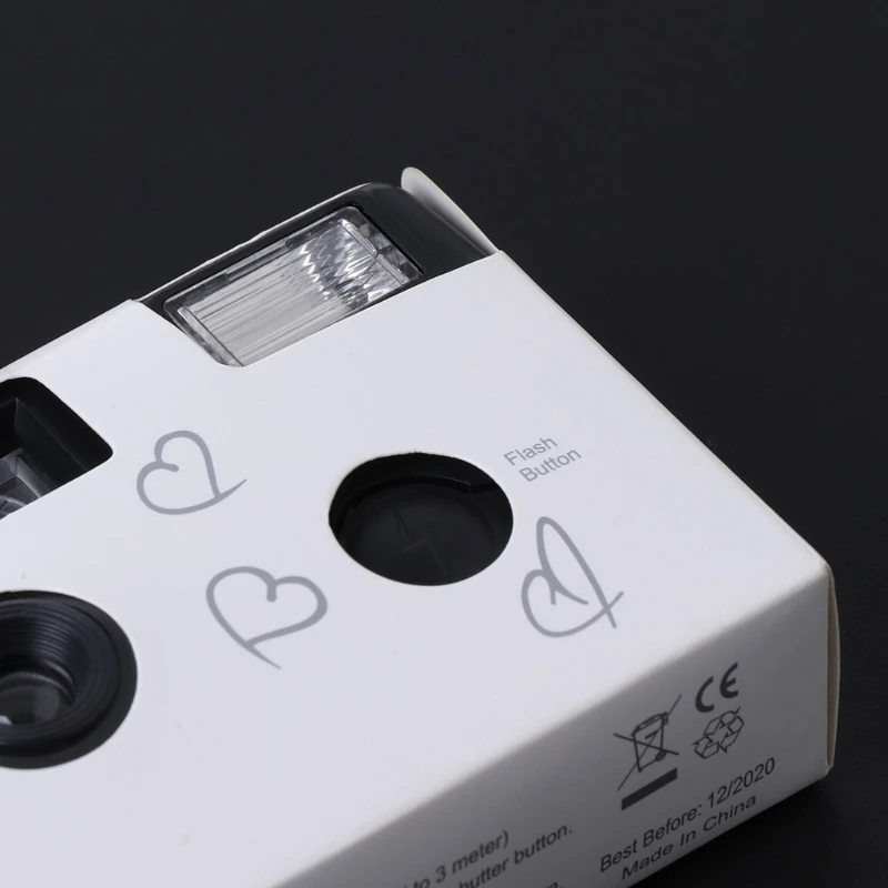 Одноразовая камера s Film Camera 36 фотографий со вспышкой ручная вспышка питания Hd