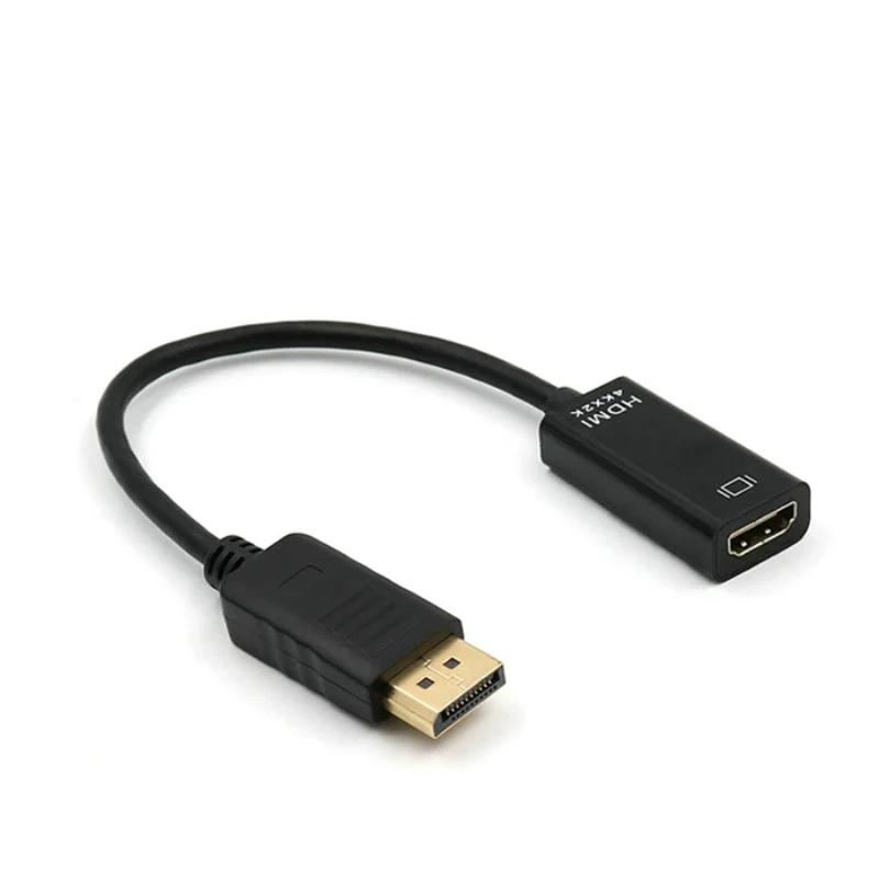 5 шт./лот DP-hdmi 4K × 2K HD 1080 адаптер-кабель для подключения дисплея устройства |