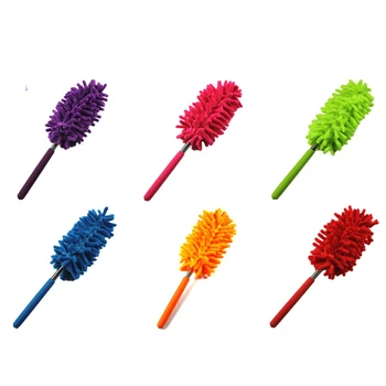 

New Extensible Telescopic Microfiber Duster House Cleaning Cleaner Long Handle Retractable Duster