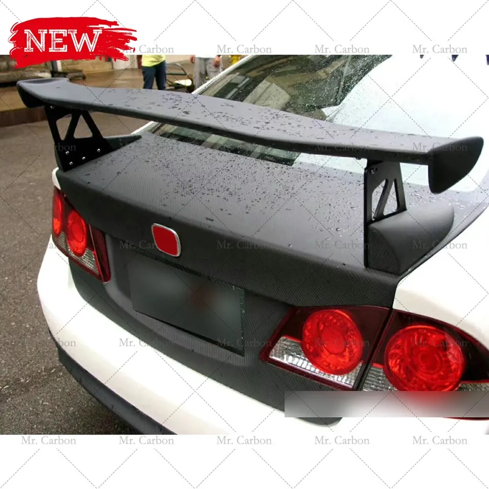 FD2 シビックタイプR リアスポイラー ウイング　ハネ ホンダシビックfd2タイプr用グラスファイバーリアスポイラー,gt