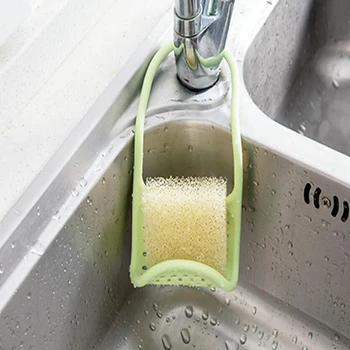 

Leak Heatsink Sponge Pendant Bag Kitchen Shelf Hanging Basket Suspension Leak Rack Kitchen Storage Supplies Kitchen Tools