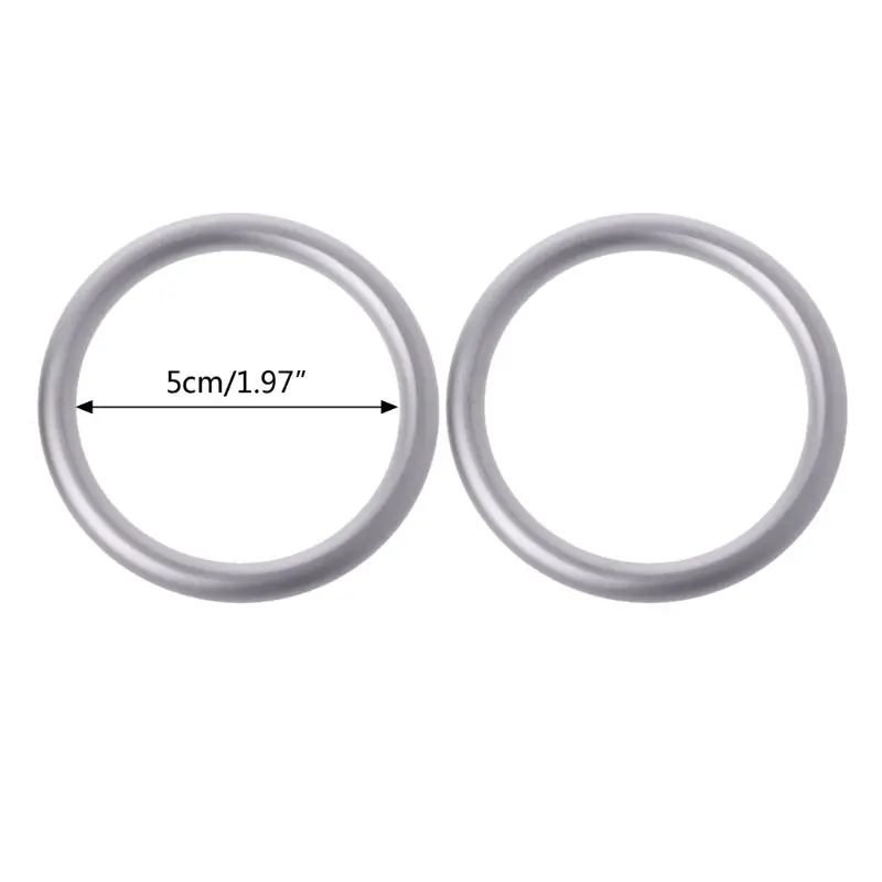 2 шт. 2-Дюймовая переноска для ребенка, алюминиевое кольцо для детского слинга, высокое качество, Детские аксессуары для переноски