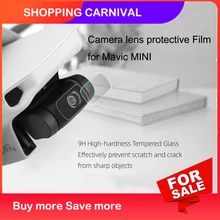 2 комплекта Защитная пленка для объектива камеры для Mavic MINI 9H высокотвердое закаленное стекло устойчивая к царапинам для DJI Mavic Mini drone