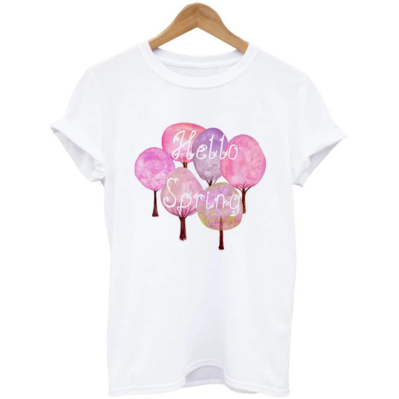 Yellow T Shirt Women 2020 New Summer Short Sleeve Floral Flower Fashion Lady Top Tshirt Ladies Womens Graphic Female Tee T-Shirt